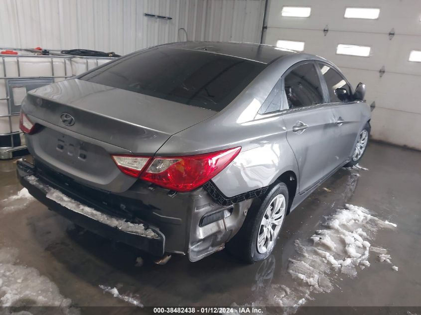 2011 Hyundai Sonata Gls VIN: 5NPEB4ACXBH057571 Lot: 38482438