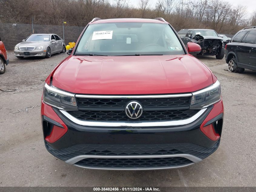 2022 Volkswagen Taos 1.5T Se VIN: 3VVLX7B23NM019437 Lot: 38482456