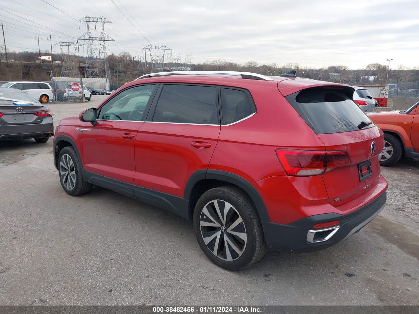 2022 Volkswagen Taos 1.5T Se VIN: 3VVLX7B23NM019437 Lot: 38482456