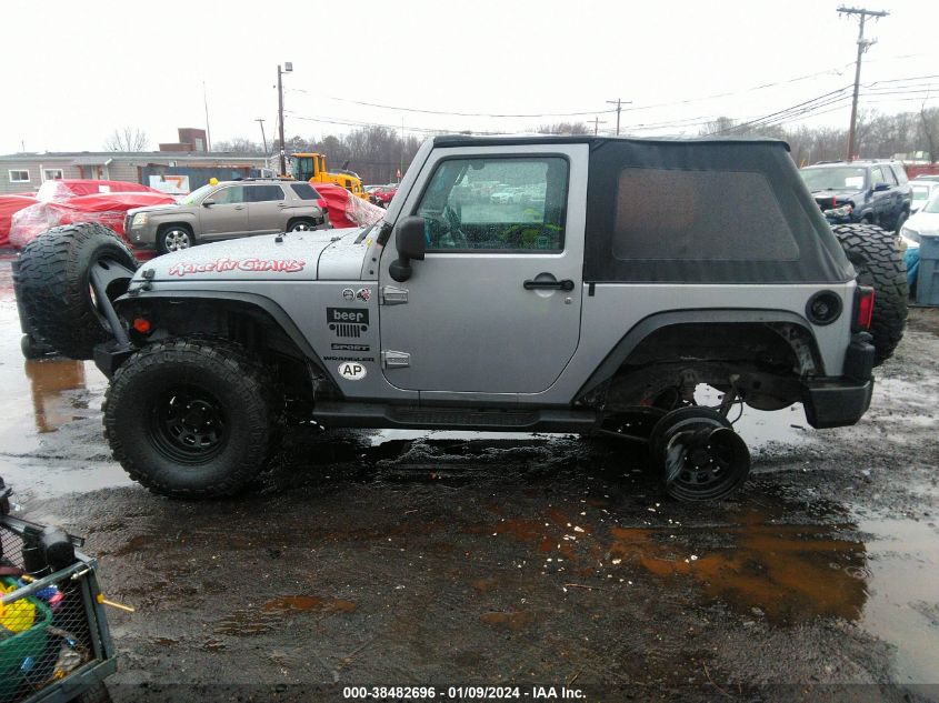 2014 Jeep Wrangler Sport VIN: 1C4AJWAG5EL106997 Lot: 38482696