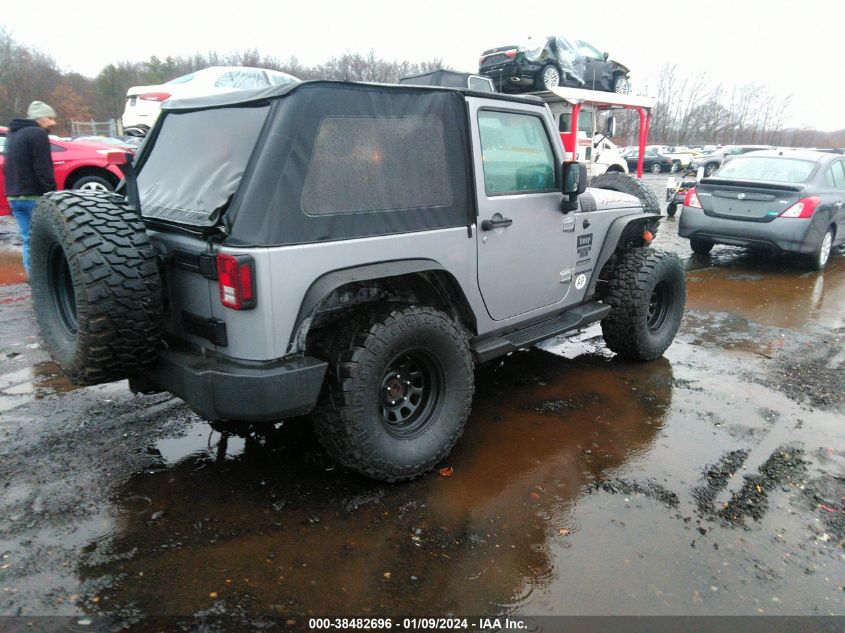 2014 Jeep Wrangler Sport VIN: 1C4AJWAG5EL106997 Lot: 38482696