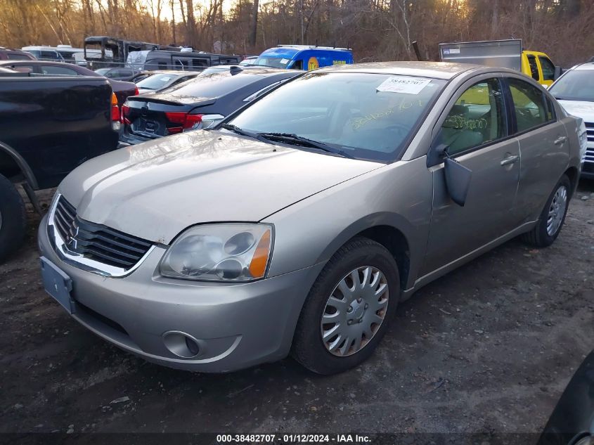 4A3AB36F47E054908 2007 Mitsubishi Galant Es/Se