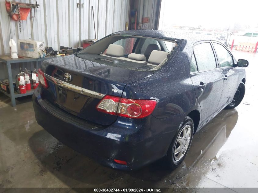 2011 Toyota Corolla Le VIN: JTDBU4EE8B9125125 Lot: 38482744