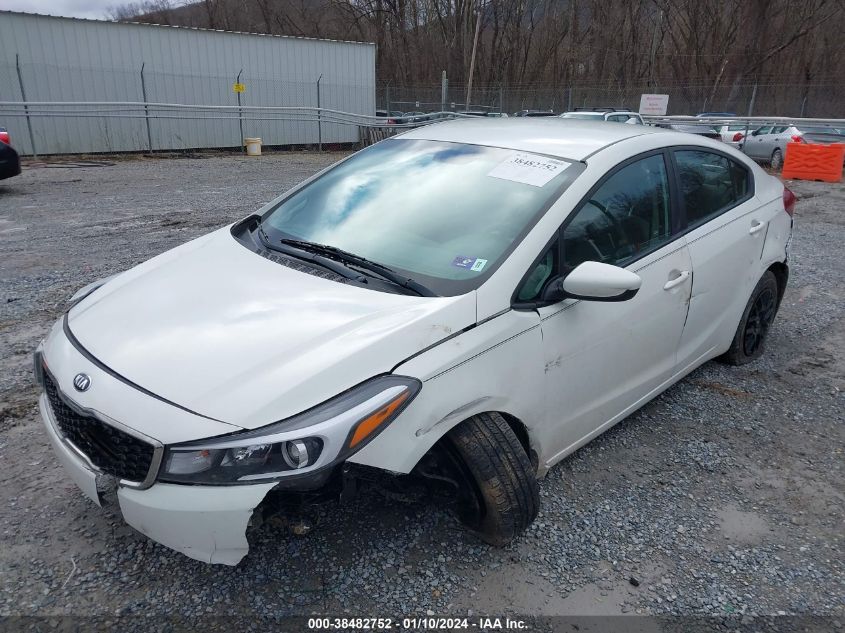 2018 Kia Forte Lx VIN: 3KPFK4A71JE218710 Lot: 38482752