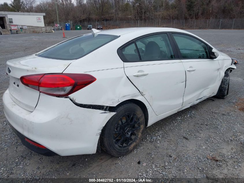 2018 Kia Forte Lx VIN: 3KPFK4A71JE218710 Lot: 38482752