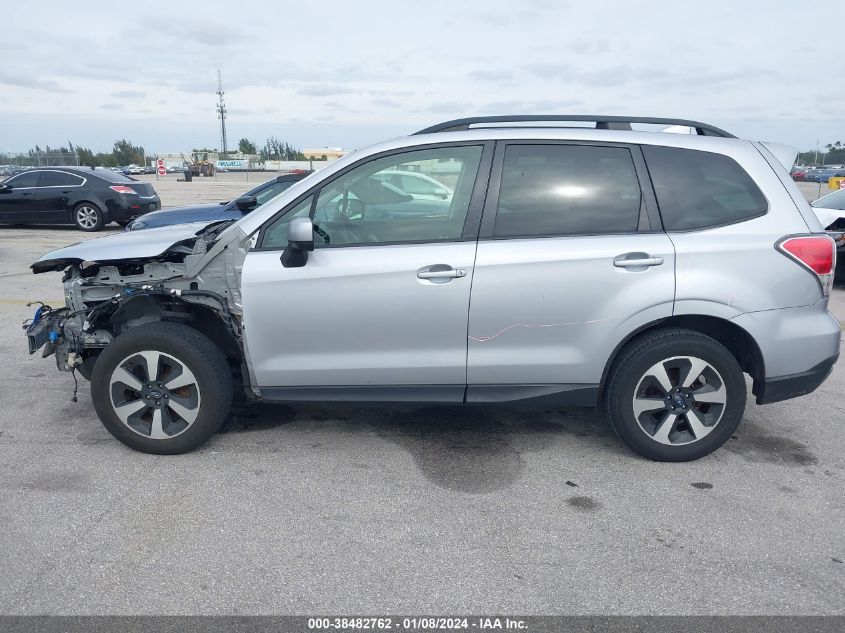 2018 Subaru Forester 2.5I Premium VIN: JF2SJAGC5JH470041 Lot: 38482762