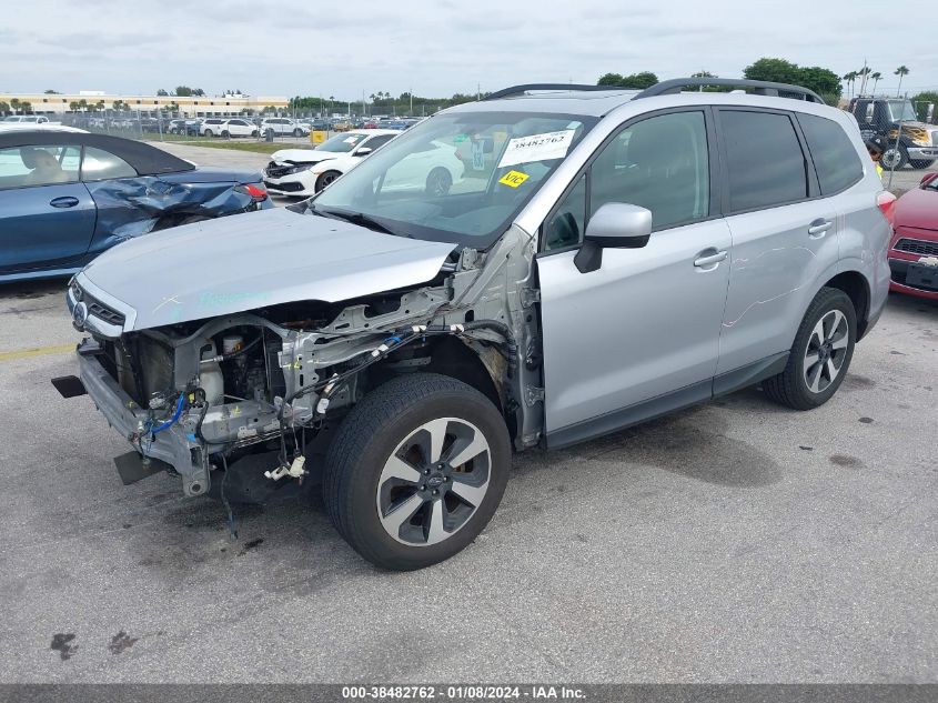 2018 Subaru Forester 2.5I Premium VIN: JF2SJAGC5JH470041 Lot: 38482762