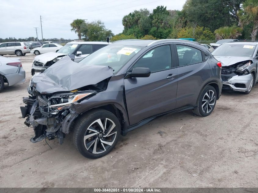 2019 Honda Hr-V Sport VIN: 3CZRU5H15KM722273 Lot: 38482851