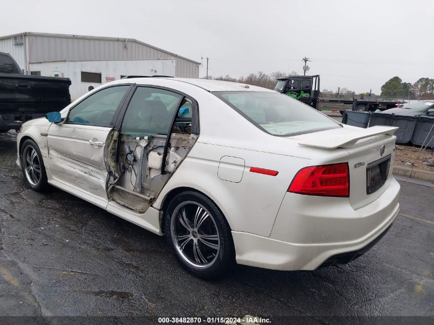 2006 Acura Tl VIN: 19UUA66226A002489 Lot: 38482870