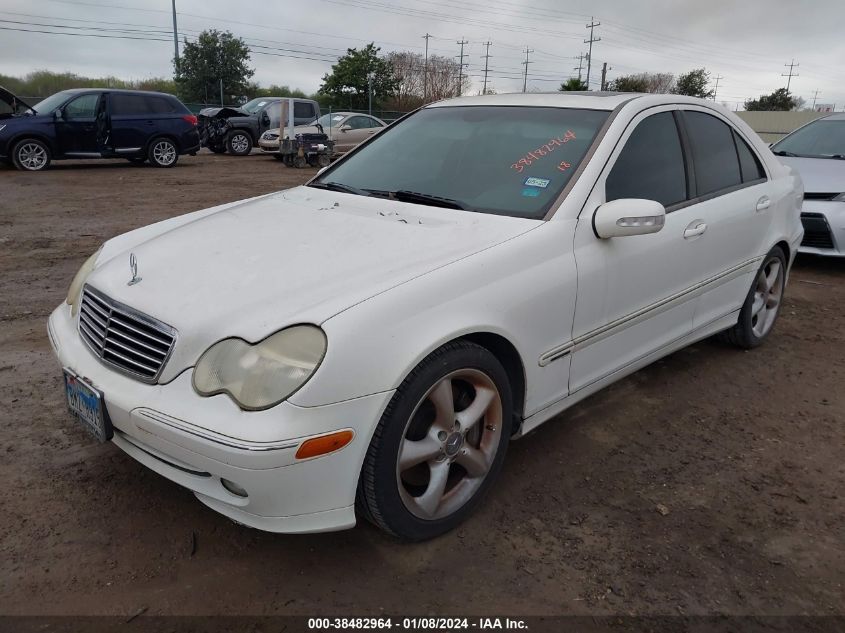 2004 Mercedes-Benz C 230 Kompressor Sport/Sport VIN: WDBRF40J24F530056 Lot: 40539322