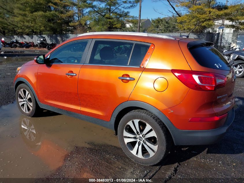 2011 Kia Sportage Ex VIN: KNDPC3A22B7115197 Lot: 38483013