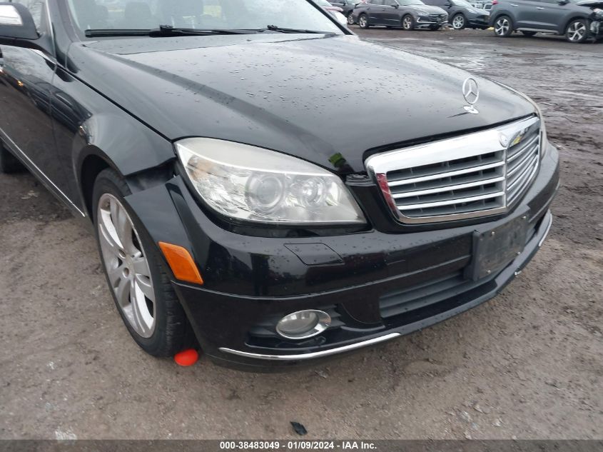 2009 Mercedes-Benz C 300 Luxury 4Matic/Sport 4Matic VIN: WDDGF81X29F280950 Lot: 38483049