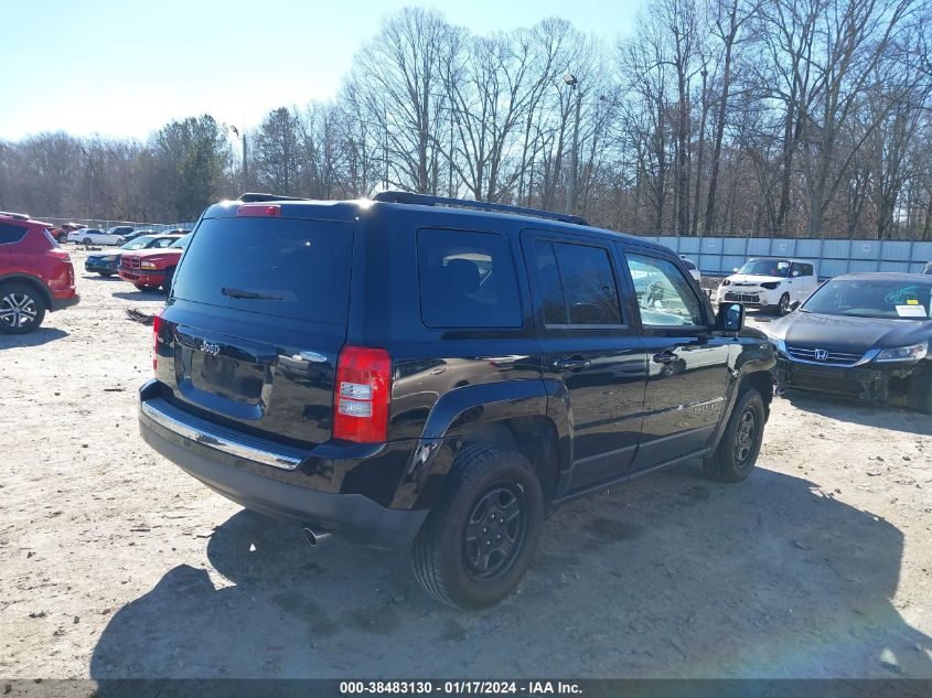 2014 Jeep Patriot Sport VIN: 1C4NJPBA7ED534498 Lot: 40634890