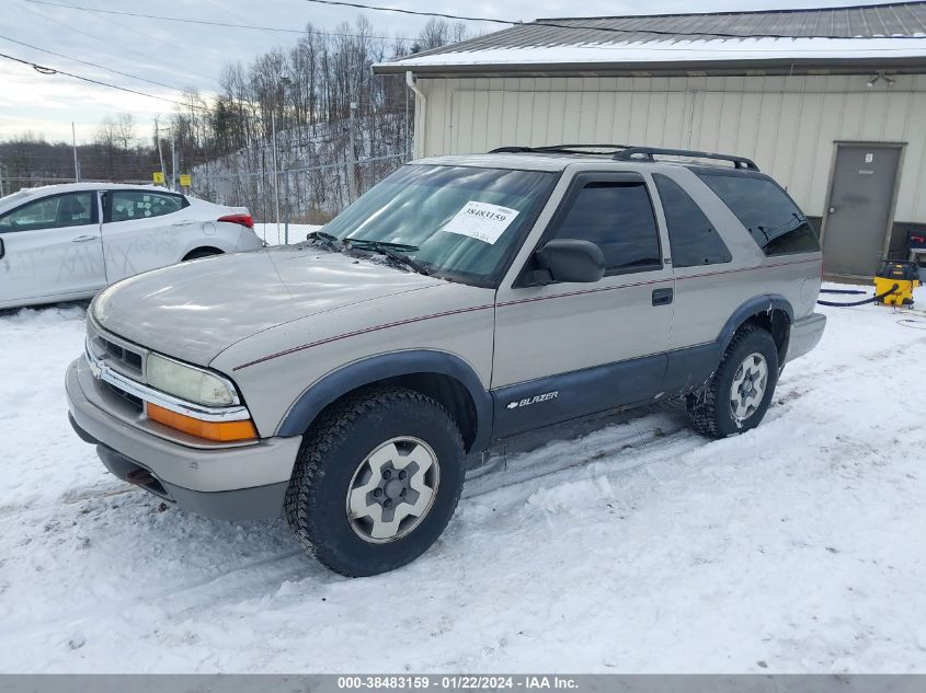 1GNCT18XX3K149642 2003 Chevrolet Blazer Ls