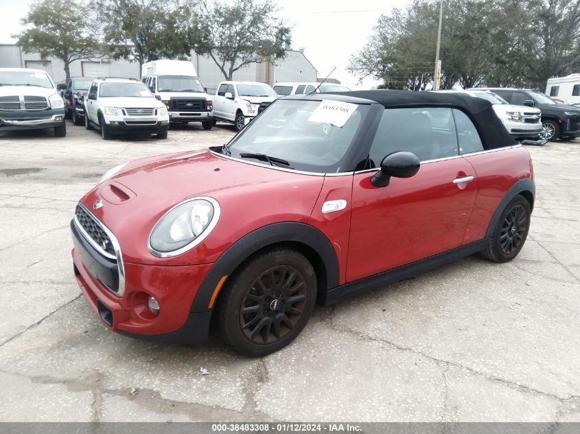 2017 Mini Convertible Cooper S VIN: WMWWG9C3XH3C81394 Lot: 38483308