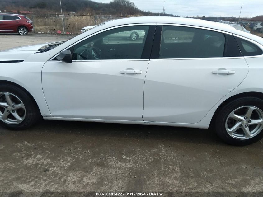 2018 Chevrolet Malibu 1Fl VIN: 1G1ZC5ST5JF196124 Lot: 38483422