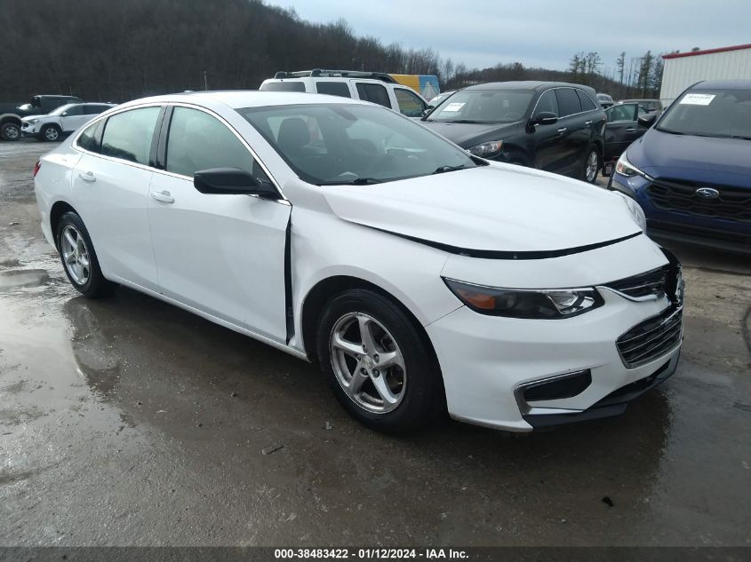 2018 Chevrolet Malibu 1Fl VIN: 1G1ZC5ST5JF196124 Lot: 38483422