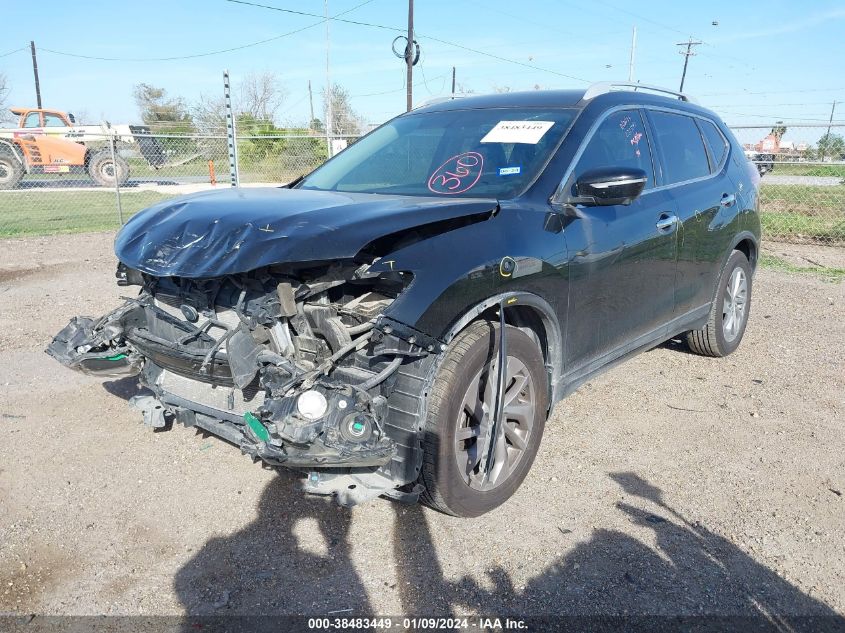 2015 Nissan Rogue Sl VIN: 5N1AT2MT8FC807039 Lot: 38483449