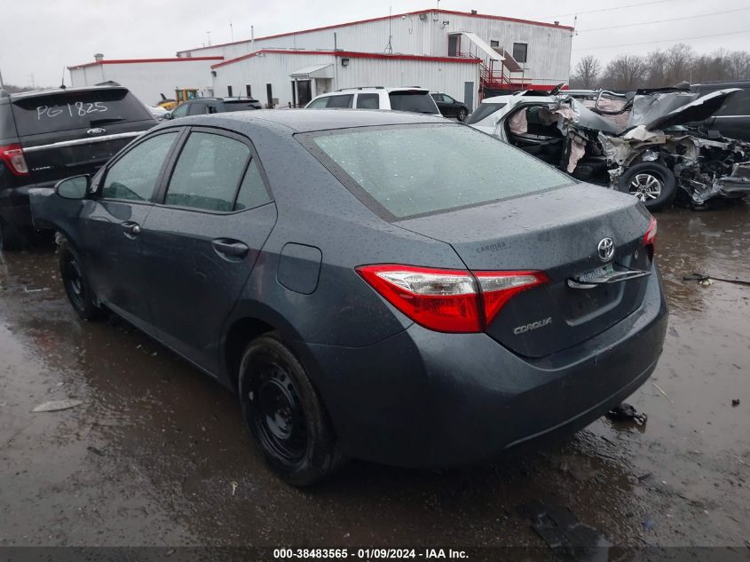 2015 Toyota Corolla L VIN: 2T1BURHE6FC458643 Lot: 38483565