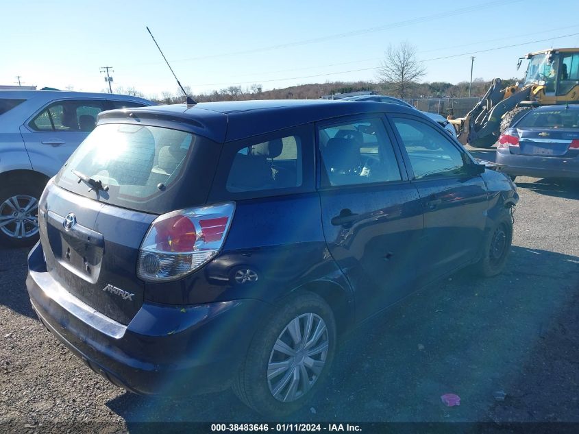 2008 Toyota Matrix VIN: 2T1KR32E18C700751 Lot: 38483646