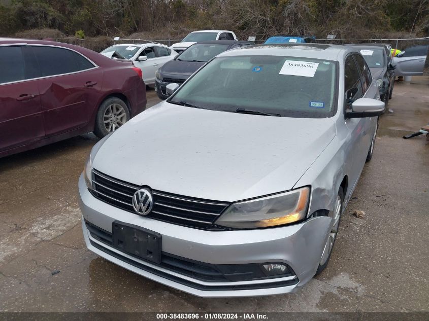 2015 Volkswagen Jetta 1.8T Se VIN: 3VWD17AJ6FM251820 Lot: 38483696