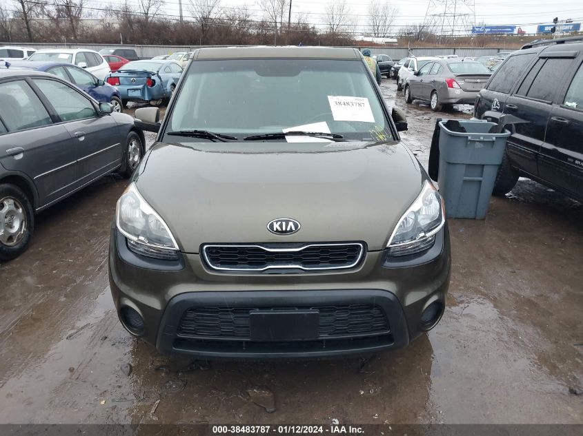 2013 Kia Soul + VIN: KNDJT2A60D7571608 Lot: 38483787