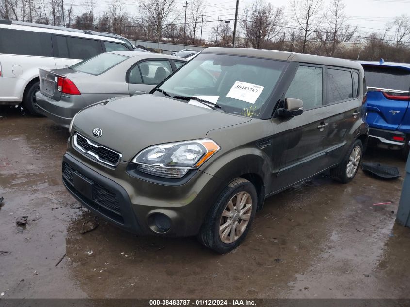 2013 Kia Soul + VIN: KNDJT2A60D7571608 Lot: 38483787