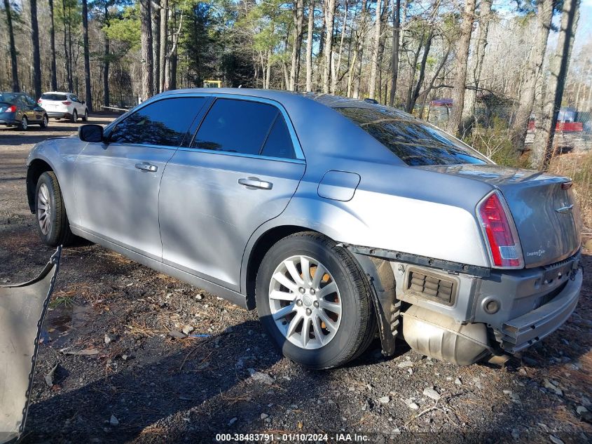 2013 Chrysler 300 VIN: 2C3CCAAG4DH647853 Lot: 38483791