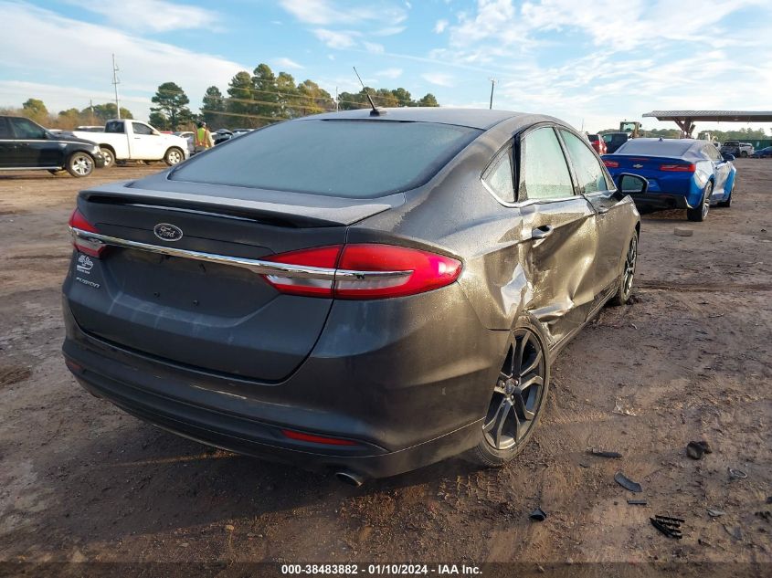 2018 Ford Fusion S VIN: 3FA6P0G78JR127403 Lot: 38483882