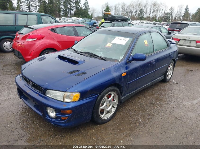 2000 Subaru Impreza 2.5Rs VIN: JF1GC6752YG504634 Lot: 38484204