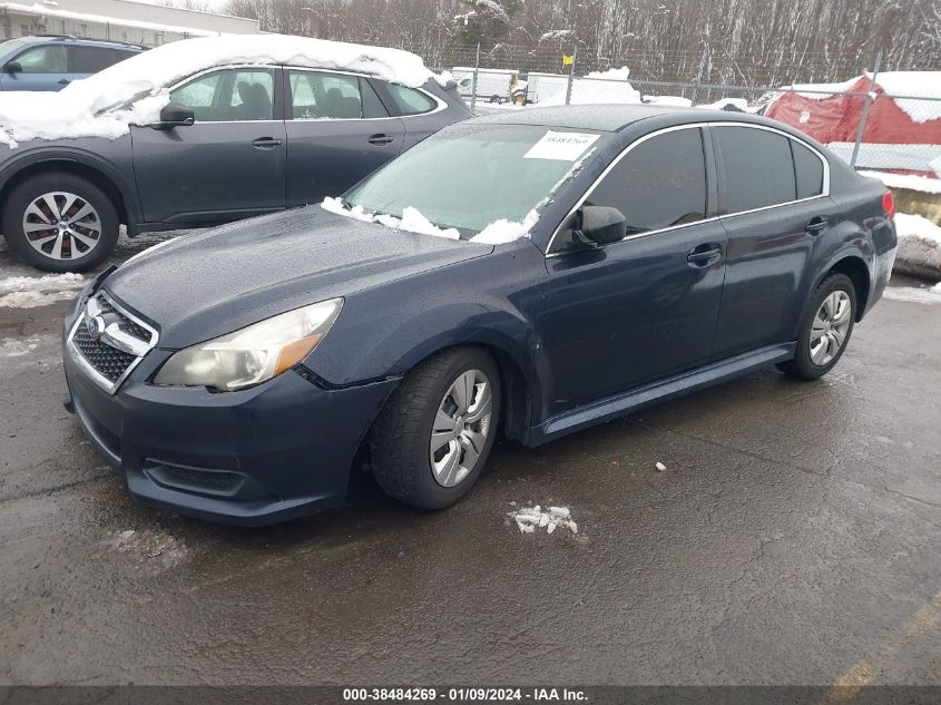 2013 Subaru Legacy 2.5I VIN: 4S3BMBA67D3026546 Lot: 38484269