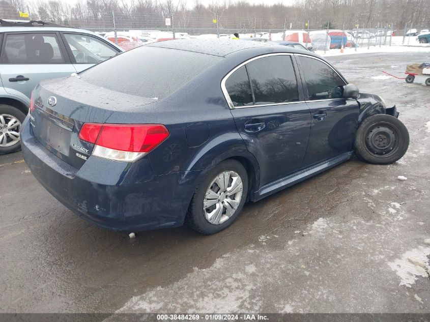 2013 Subaru Legacy 2.5I VIN: 4S3BMBA67D3026546 Lot: 38484269