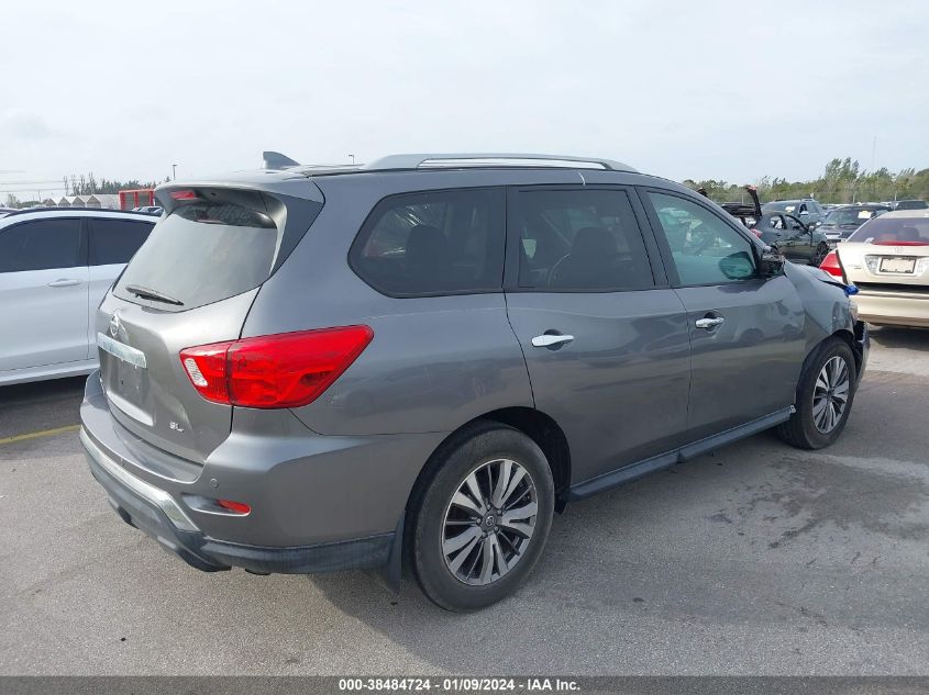 2019 Nissan Pathfinder Sl VIN: 5N1DR2MN7KC608944 Lot: 38484724