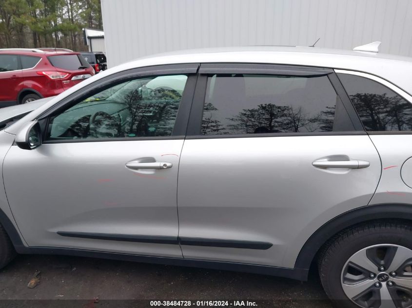 2017 Kia Niro Fe VIN: KNDCB3LC9H5050201 Lot: 38484728