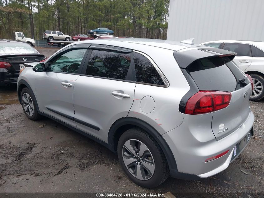 2017 Kia Niro Fe VIN: KNDCB3LC9H5050201 Lot: 38484728