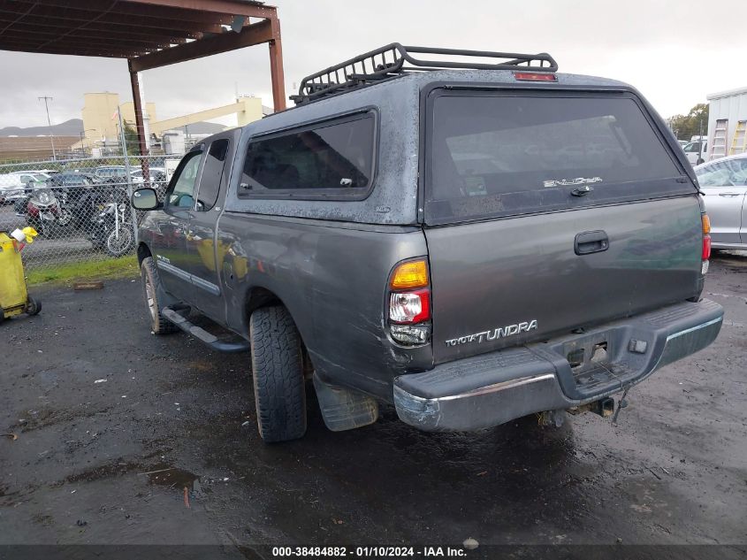 2003 Toyota Tundra Access Cab Sr5 VIN: 5TBRN34163S435726 Lot: 38484882