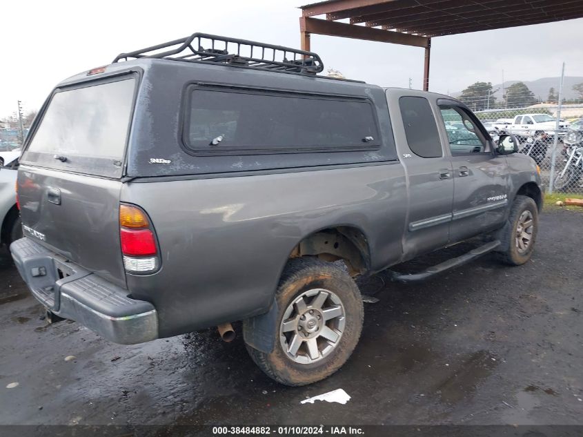 2003 Toyota Tundra Access Cab Sr5 VIN: 5TBRN34163S435726 Lot: 38484882