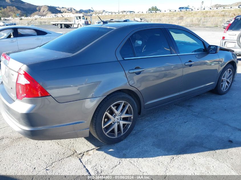 2012 Ford Fusion Sel VIN: 3FAHP0JG3CR295549 Lot: 38484903