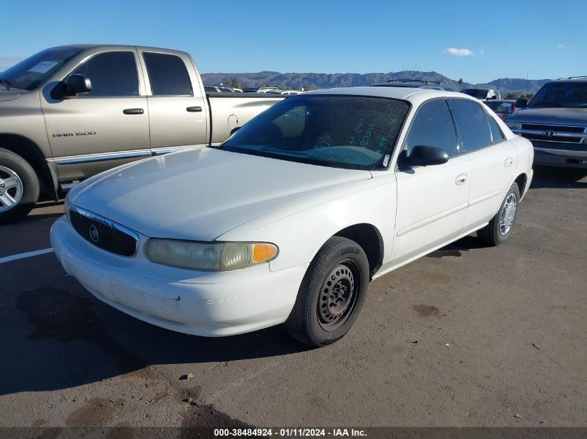 2003 Buick Century Custom VIN: 2G4WS52J731273139 Lot: 38484924