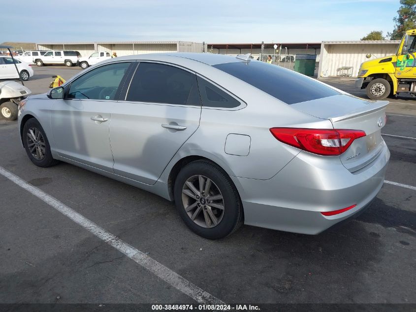 2015 Hyundai Sonata Se VIN: 5NPE24AF6FH232866 Lot: 38484974