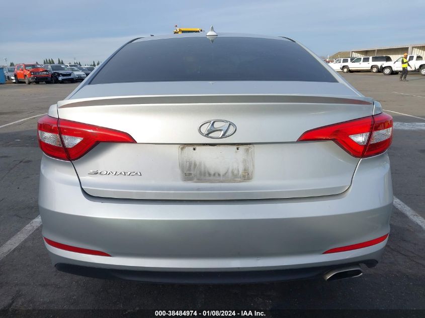 2015 Hyundai Sonata Se VIN: 5NPE24AF6FH232866 Lot: 38484974