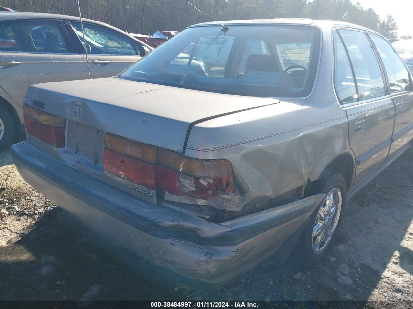 1HGCB765XMA206656 1991 Honda Accord Lx/Ex