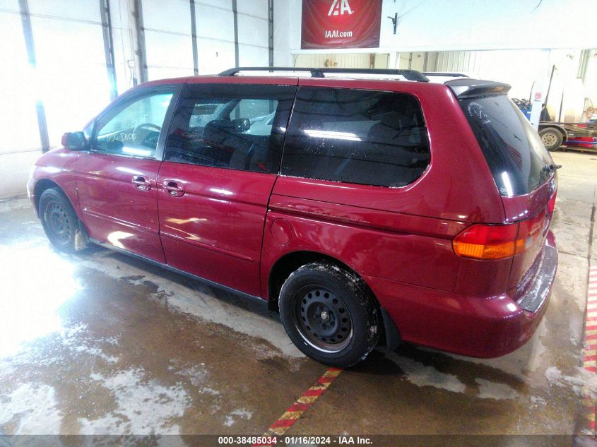 2003 Honda Odyssey Ex-L VIN: 5FNRL18923B135851 Lot: 38485034