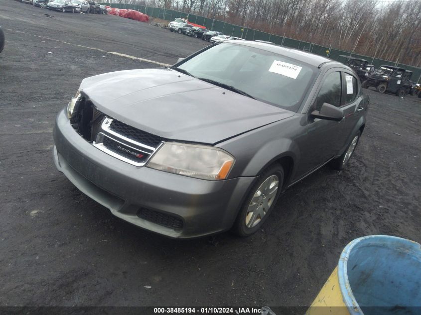 1C3CDZAB1CN272669 2012 Dodge Avenger Se