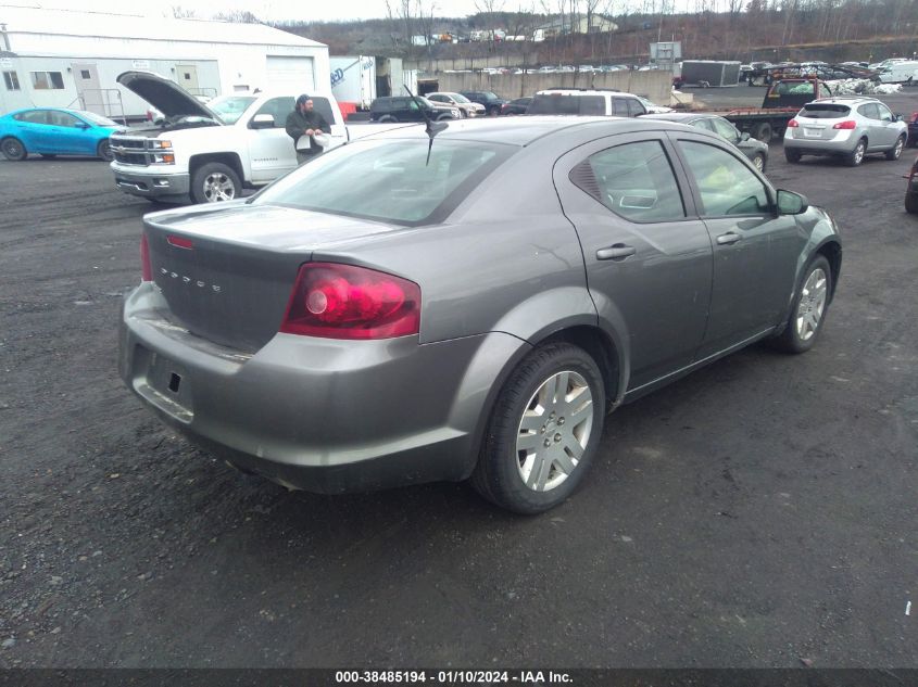 1C3CDZAB1CN272669 2012 Dodge Avenger Se