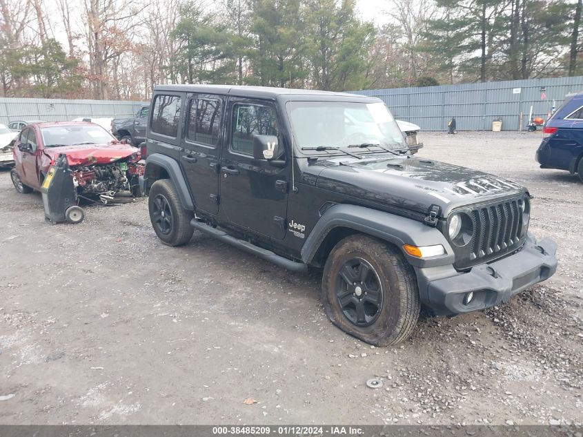 2018 Jeep Wrangler Unlimited Sport 4X4 VIN: 1C4HJXDG7JW264850 Lot: 38485209