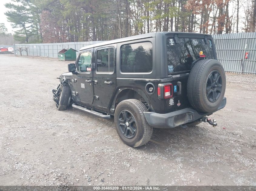 2018 Jeep Wrangler Unlimited Sport 4X4 VIN: 1C4HJXDG7JW264850 Lot: 38485209