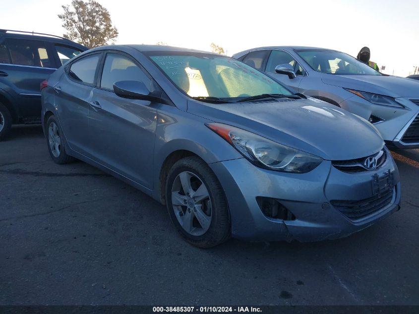 2013 Hyundai Elantra Gls (Ulsan Plant) VIN: KMHDH4AE1DU897254 Lot: 38485307