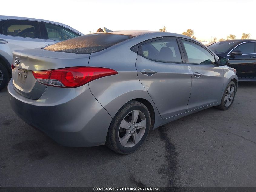 2013 Hyundai Elantra Gls (Ulsan Plant) VIN: KMHDH4AE1DU897254 Lot: 38485307