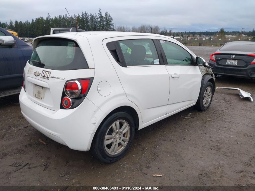 2014 Chevrolet Sonic Lt Manual VIN: 1G1JD6SGXE4220096 Lot: 38485493